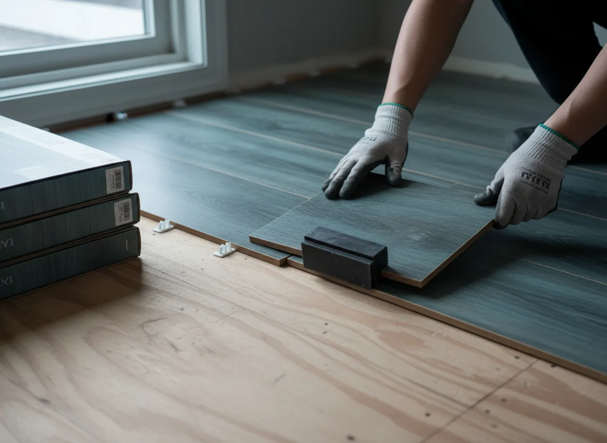 Luxury Vinyl Plank Installation company in Oakville, IA
